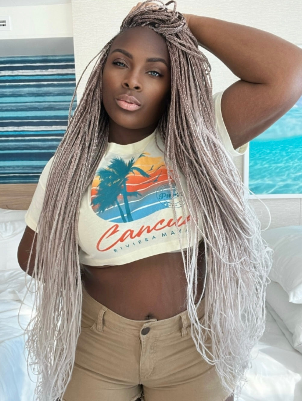 Micro box braids