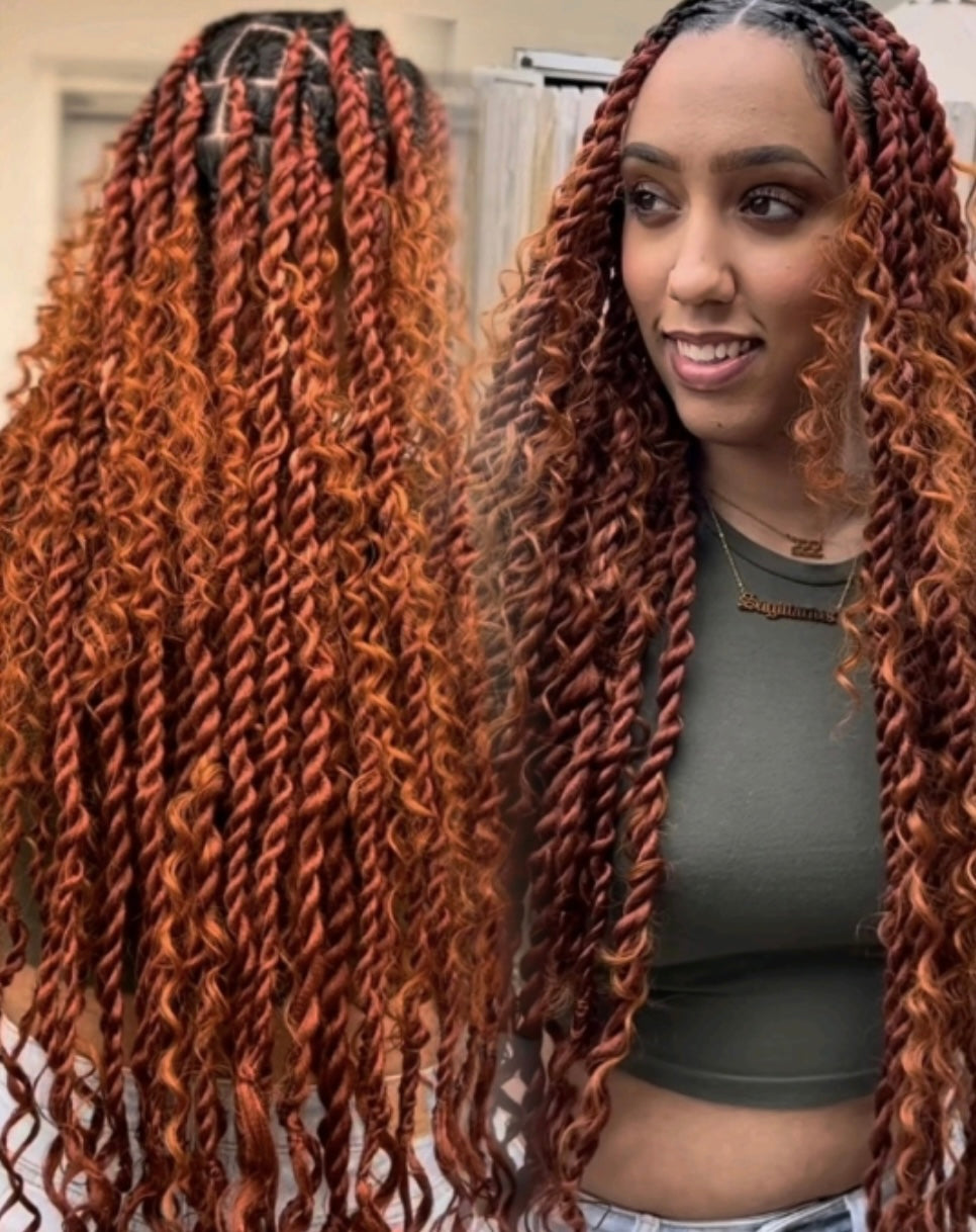 Boho twist