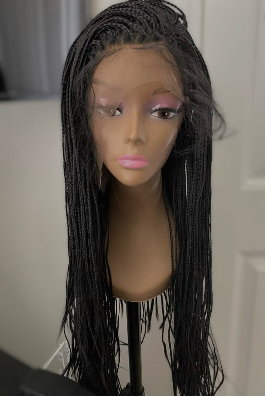 Front lace micro knotless wig